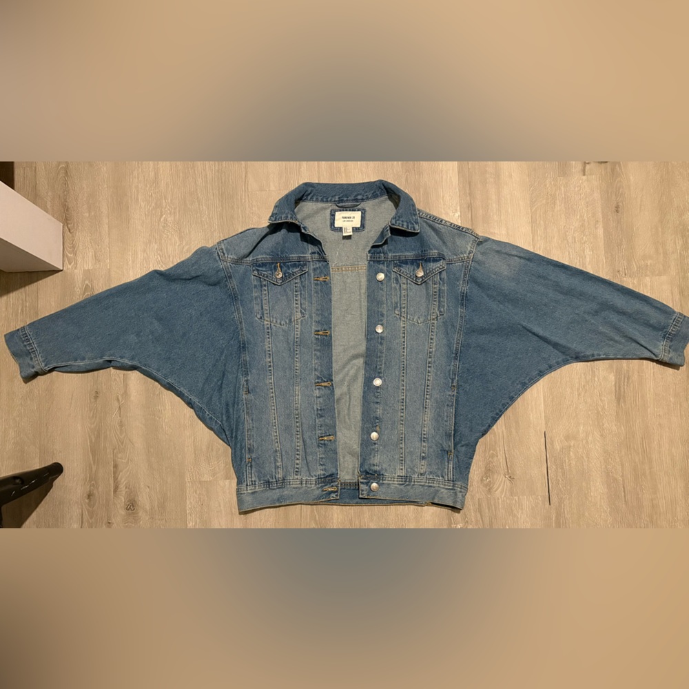 Forever 21 Blue Denim Jacket